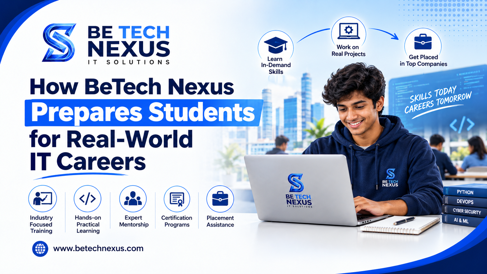 How BeTech Nexus Prepares Students for Real-World IT Careers